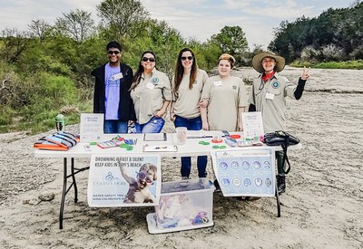 Volunteers at Table
