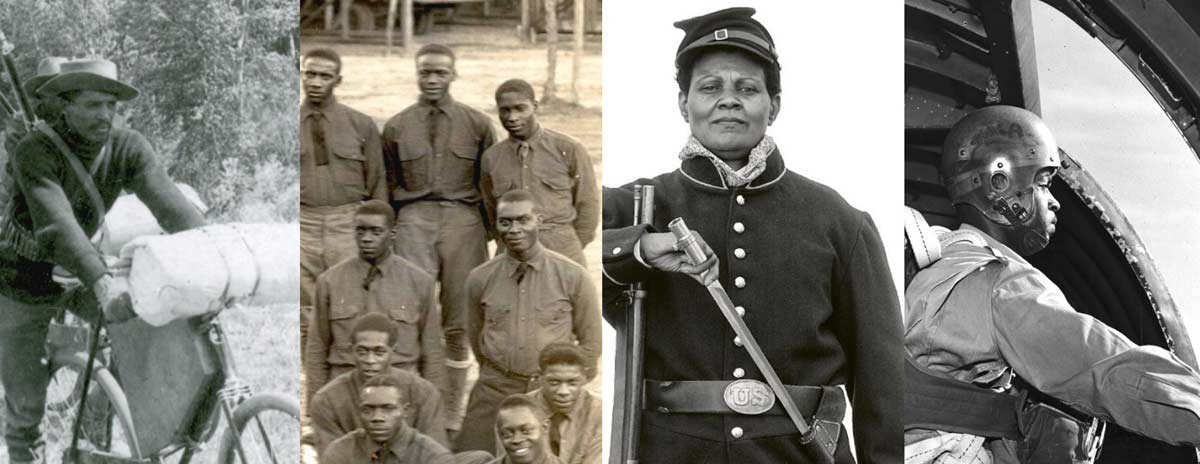 Black History Month collage
