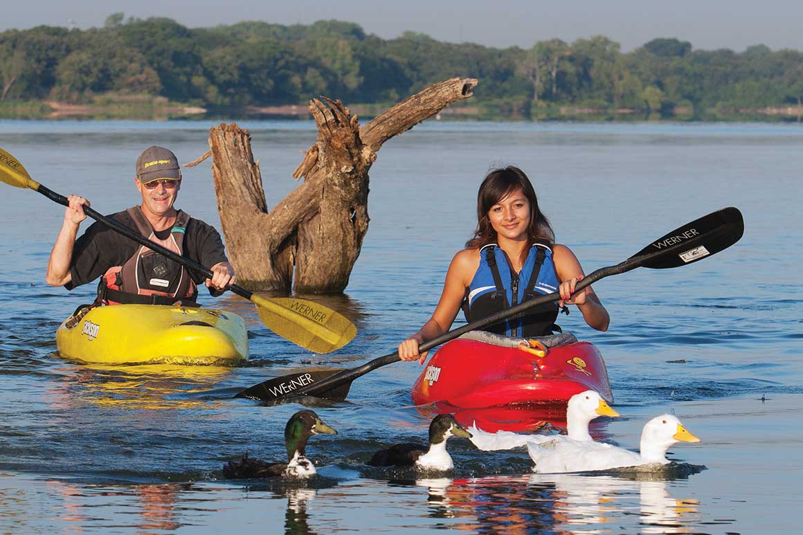 Kayaking Arlington