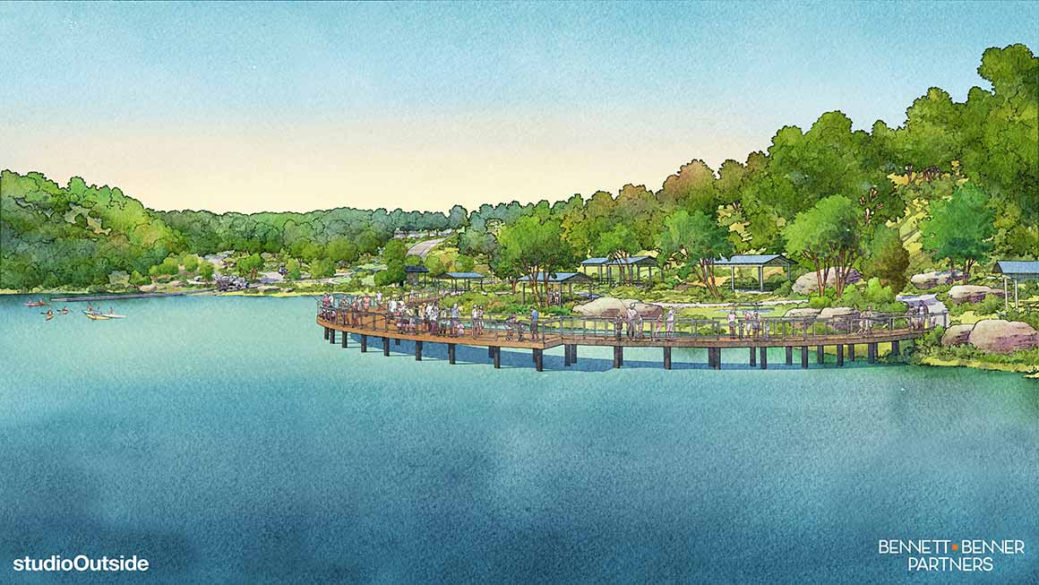 Palo Pinto Lakefront Rendering