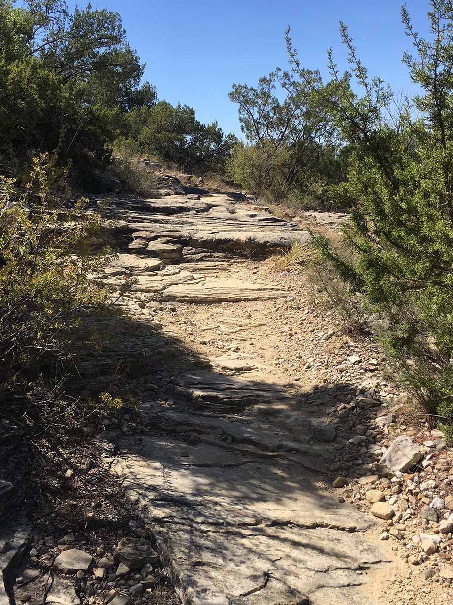 Roller Coaster Trail - San Angelo State Park