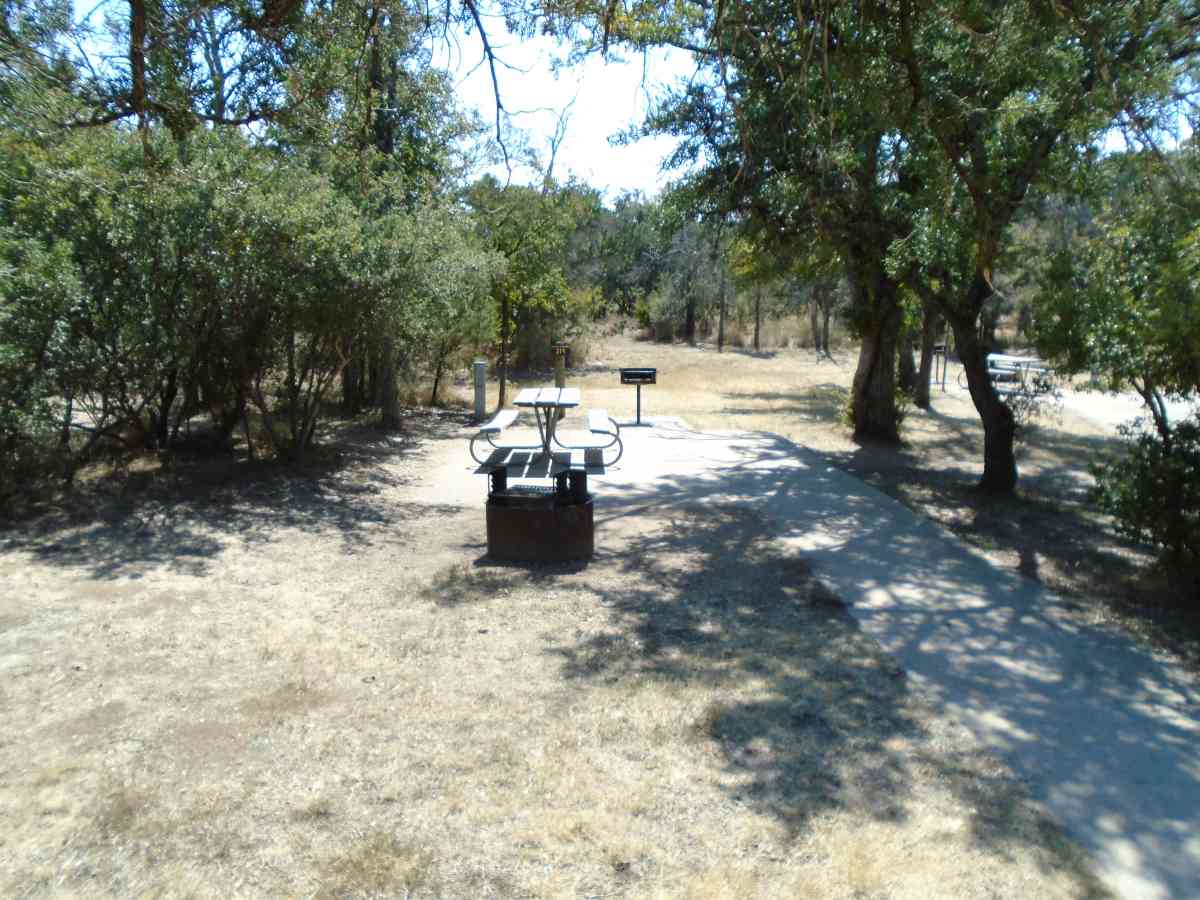 Walk-in Campsite #219 is wheelchair accessible.