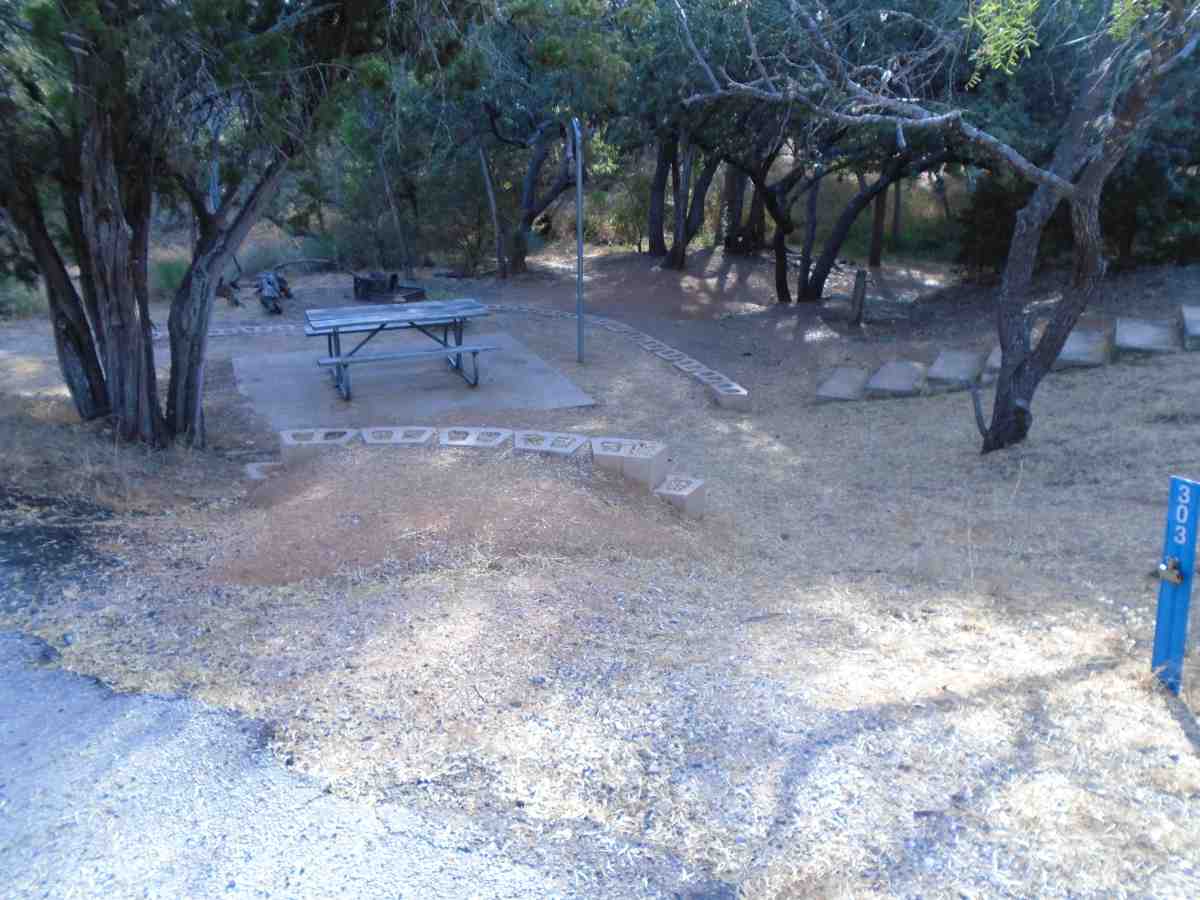 Campsite with Water #303.
