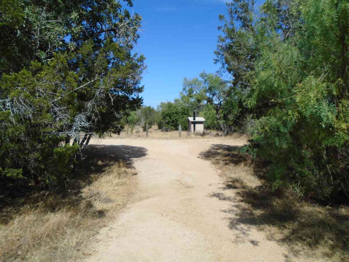 The trail to the primitive Group Camp. 