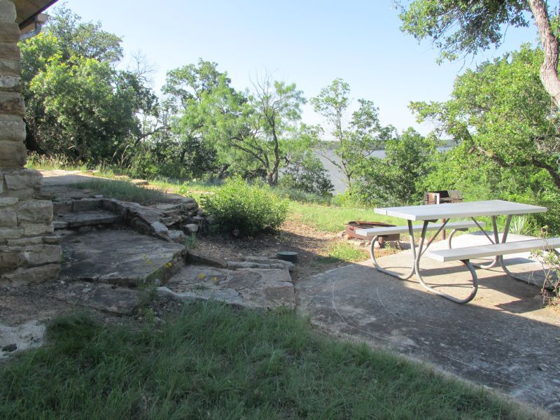 Cabin 4's patio