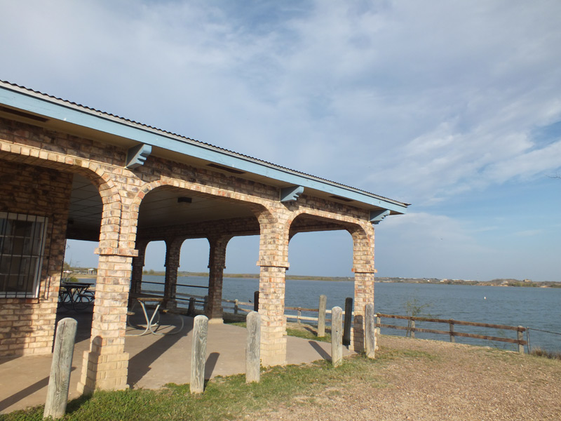 Looking northeast.