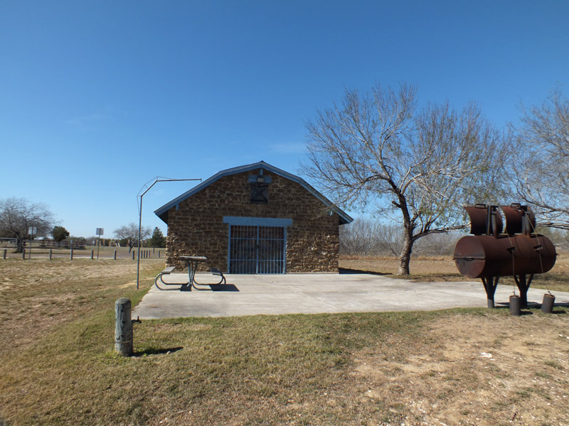 This facility has picnic tables, and a large grill outside.