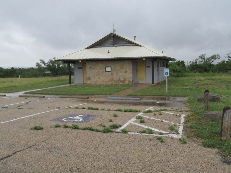Rolling Hills area restroom