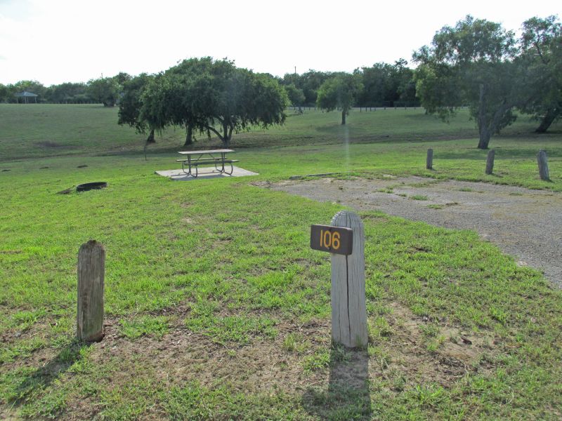 Site #106 in Mesquite area