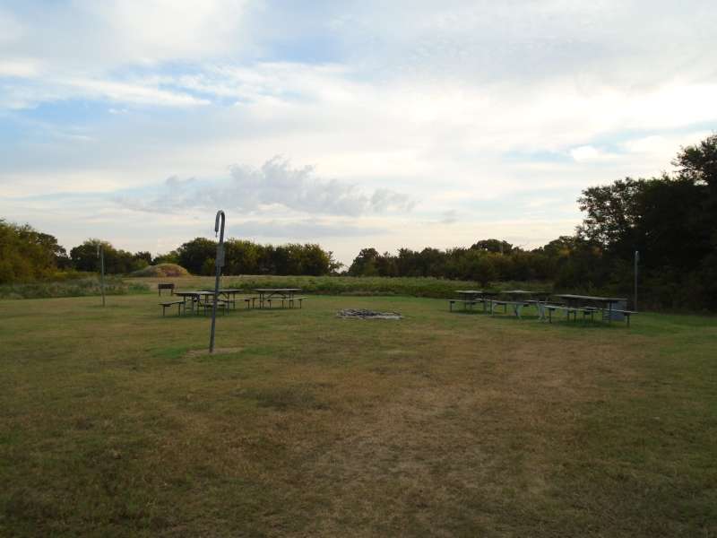 The Primitive Group Camping Area. 