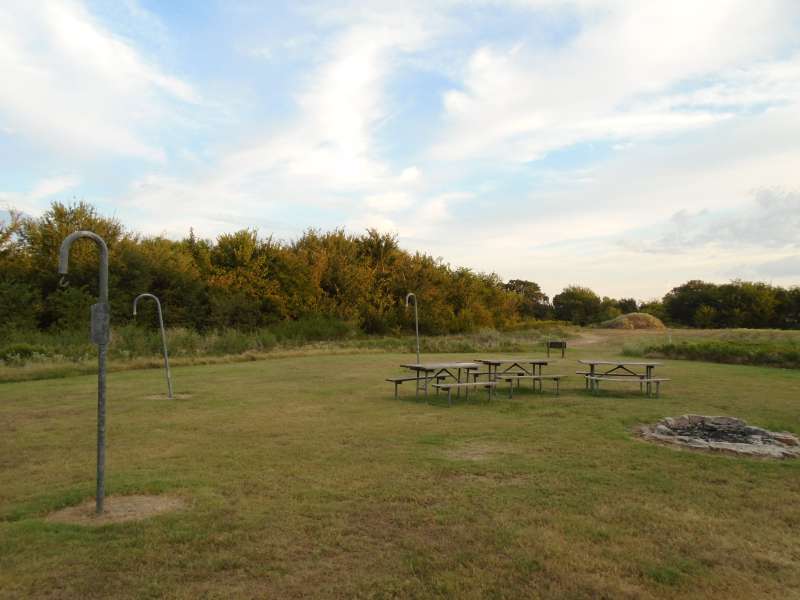 The Primitive Group Camping Area. 