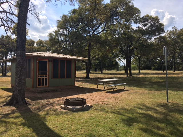 Lake Whitney State Park Screened Shelters Texas Parks Wildlife