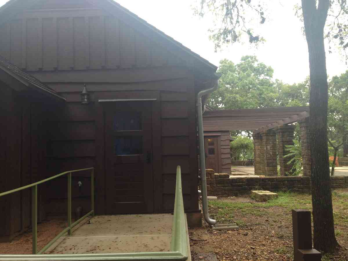 There is a wheelchair-friendly side entrance to the Rec. Hall.