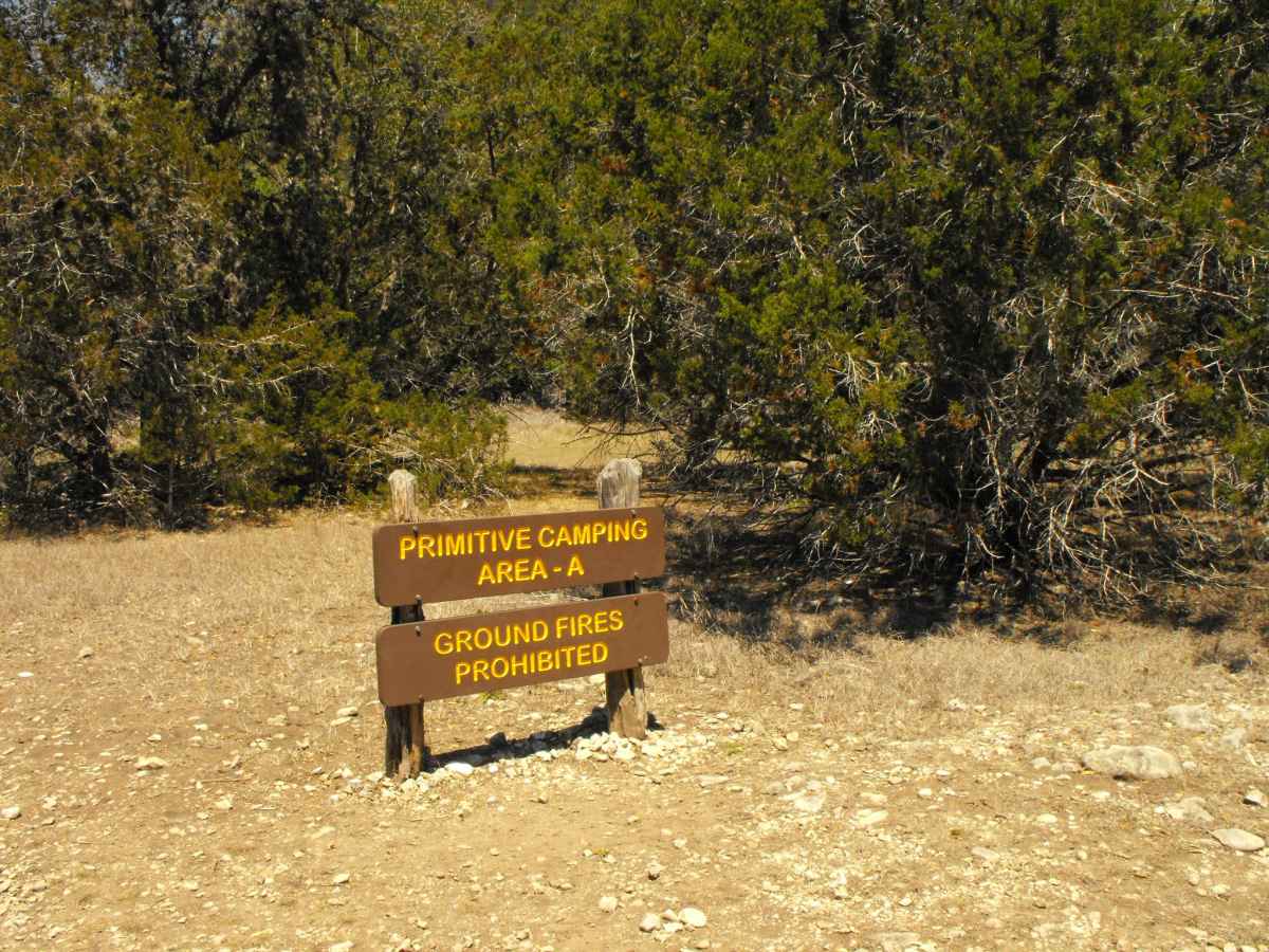 Lost Maples State Park Trail Map Lost Maples State Natural Area Primitive Campsites (Hike-In) — Texas Parks  & Wildlife Department