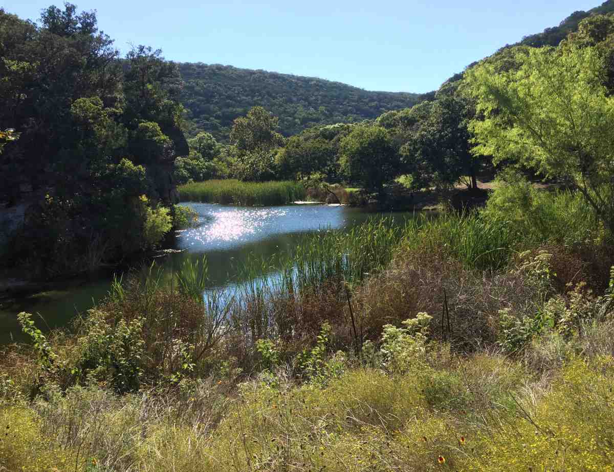 Pond photo by Thomas Redwine at Lost Maples State Natural Area on Oct. 11, 2016