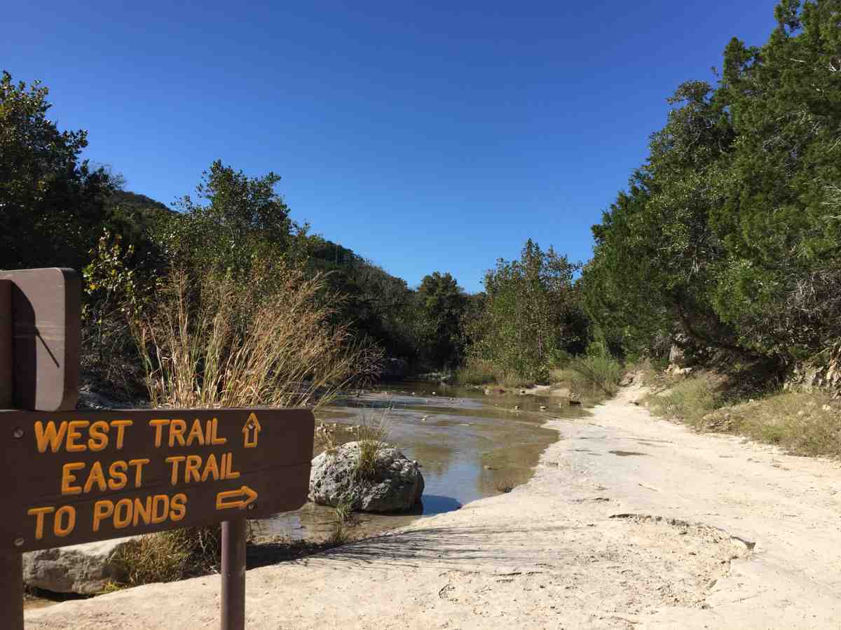 Trails photo by Colette Nicholl at Lost Maples State Natural Area on Oct. 11, 2016