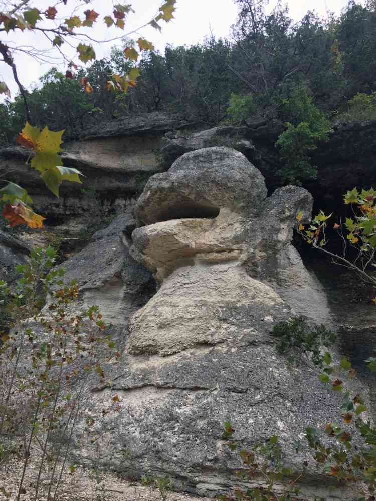 Oct. 25, 2016 Monkey Rock photo by Colette Nicholl