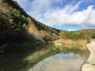 Nov. 1, 2016 photo of water crossing by Colette Nicholl