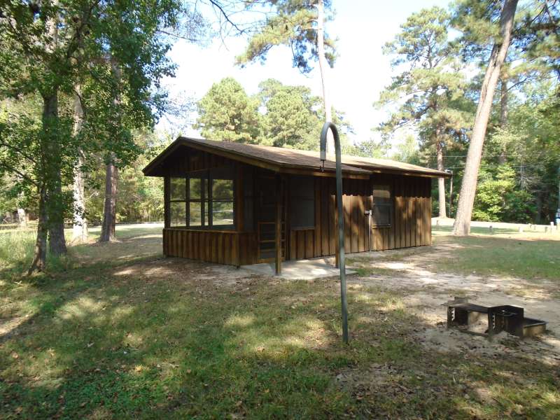 Martin Dies, Jr. State Park Cabins with a Screened Porch ...