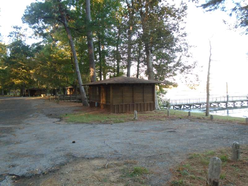 Screened Shelter #4 in the Walnut Ridge Unit. 