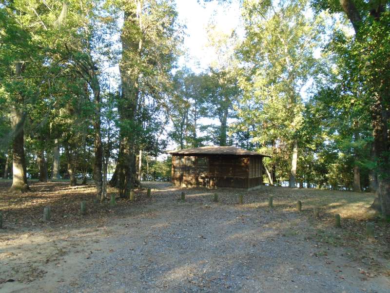 Screened Shelter #11 in the Walnut Ridge Unit. 