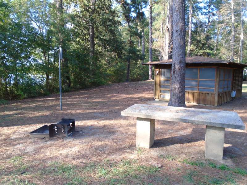 Screened Shelter #27 in the Hen House Ridge Unit. 