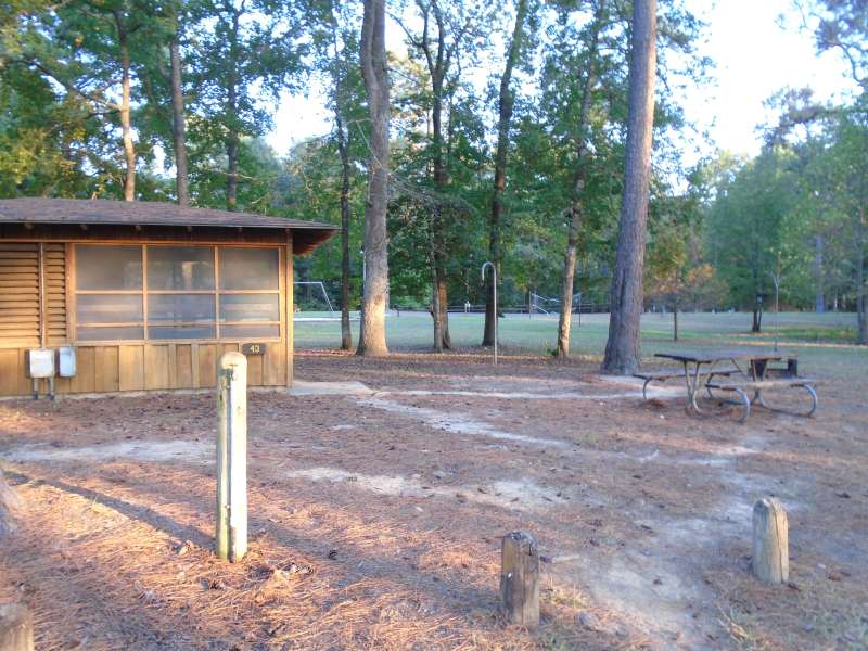 Screened Shelter #43 in the Hen House Ridge Unit. 