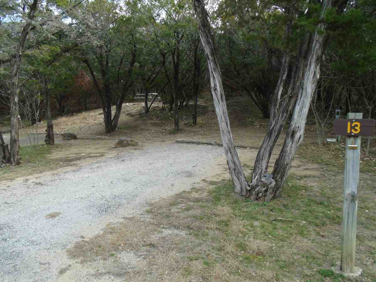 Campsite 13 in Crosstimber