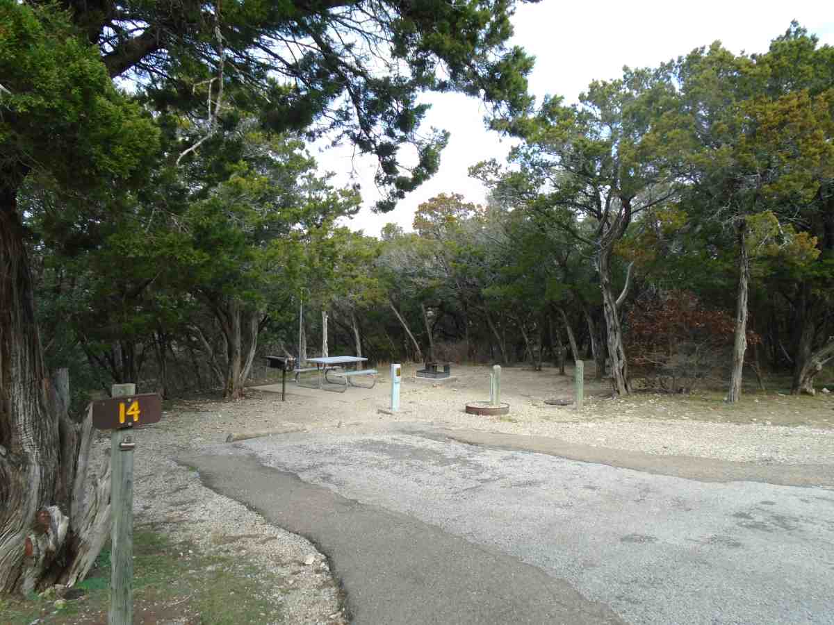 Campsite 14 in Crosstimber