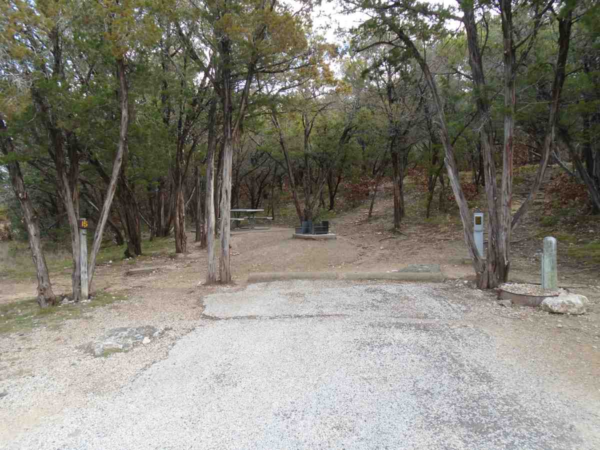 Campsite 15 in Crosstimber