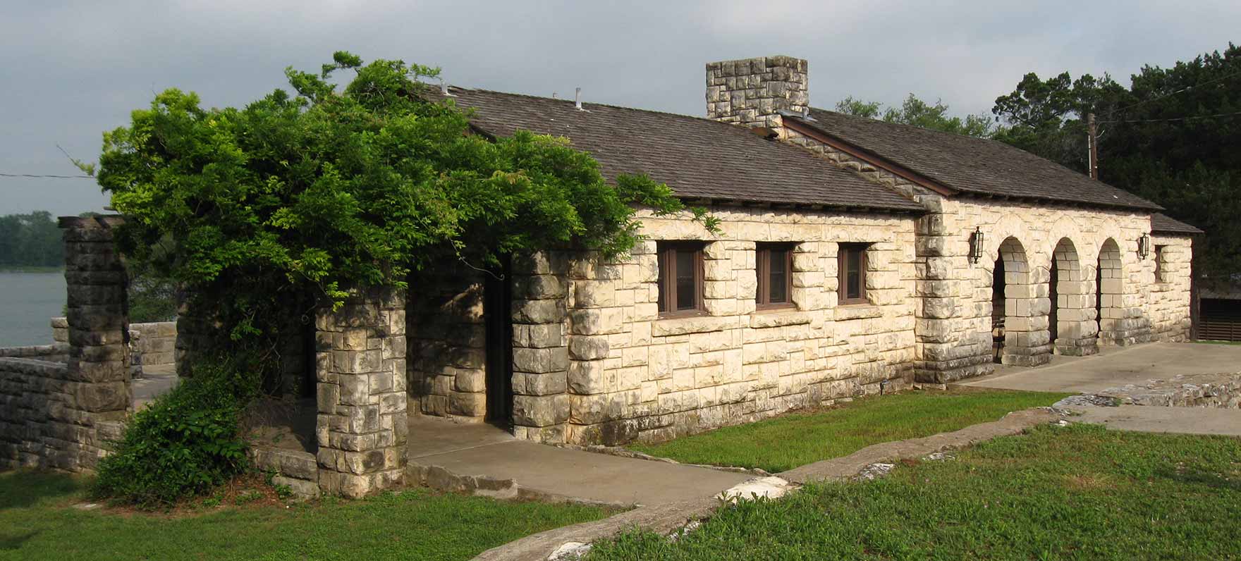 historic CCC refectory structure