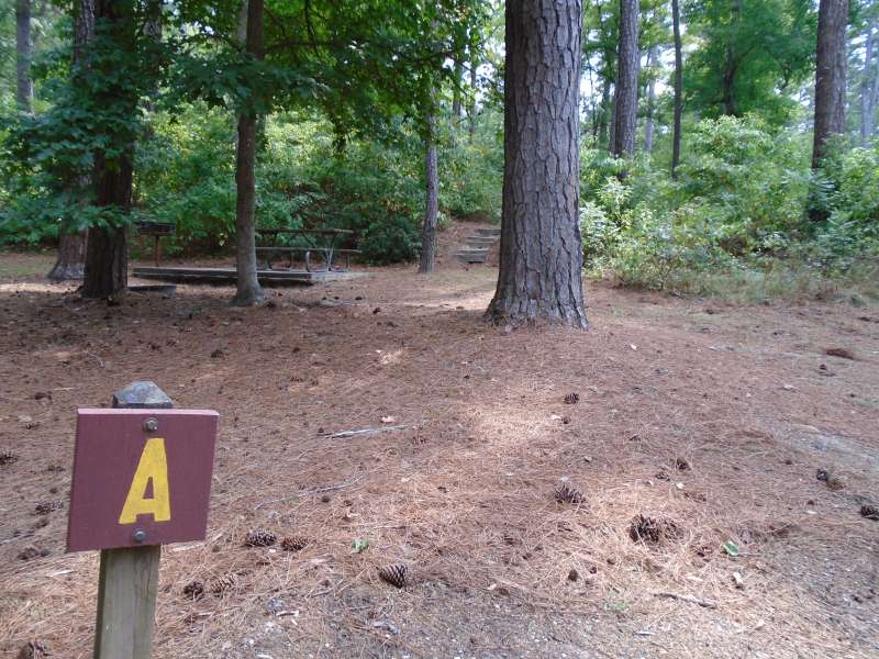 Tent Campsite A. 