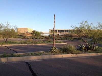 The Dunagan Visitor Center and Headquarters at Monahans State Park