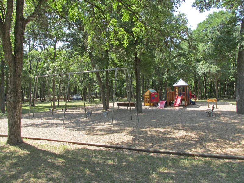 Playground in this camping area.