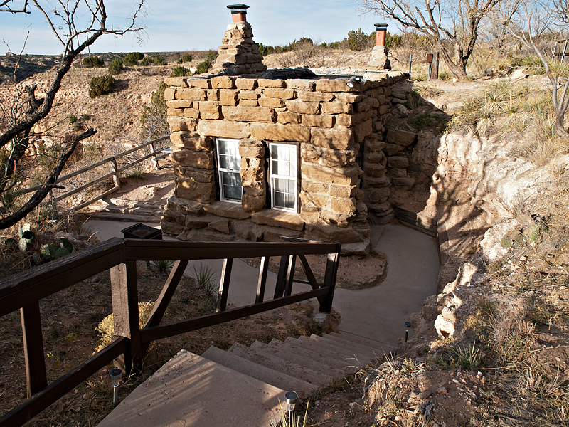 Palo Duro Canyon State Park Cabin Rim Goodnight Texas Parks Wildlife Department