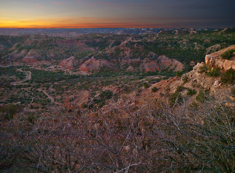 Palo Duro Canyon State Park Cabin Rim Sorenson Texas Parks