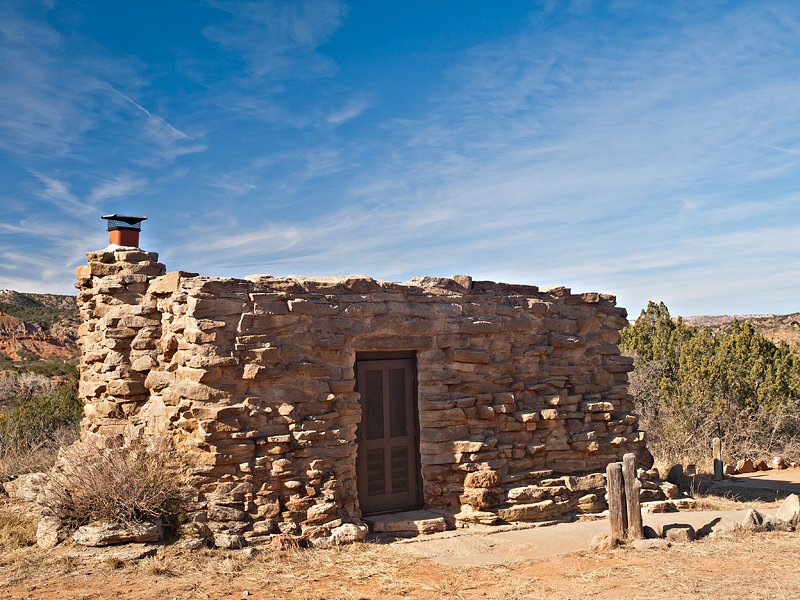 Palo Duro Canyon State Park Cabins Cow Camp Texas Parks