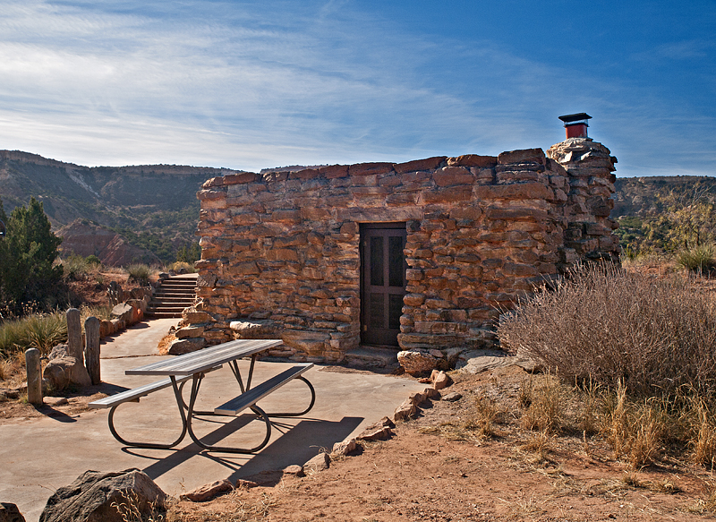 Palo Duro Canyon State Park Cabins Cow Camp Texas Parks