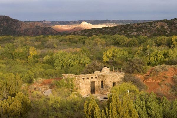 Palo Duro Canyon State Park Cabins Cow Camp Texas Parks