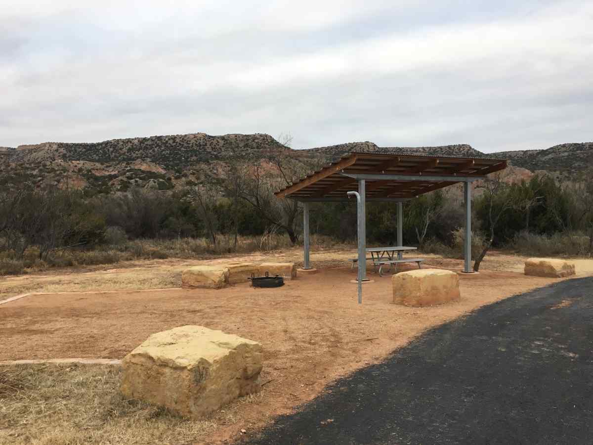 A Juniper campsite. 