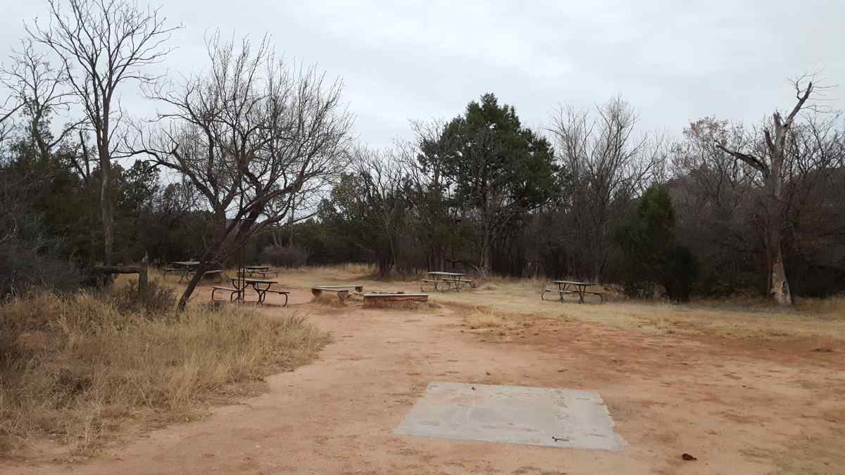 The Youth Group Camping Area. 