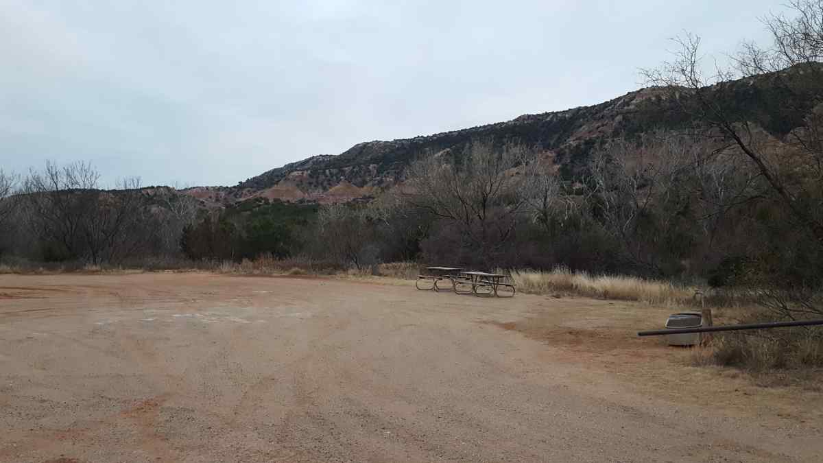 Campsites at the Equestrian Camp Area. 