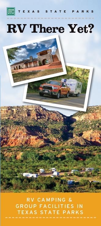 RV Brochure Cover. Title is "RV There Yet?"