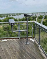 Viewer installed on high platform