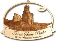 2012 Texas State Park Ornament Collection (Palo Duro Canyon).