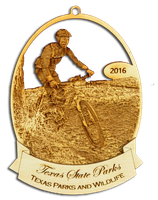 2016 Texas State Park Ornament Collection (Mountain Biking at Tyler).