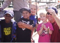 Group of smiling kids