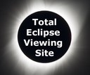 Graphic that says Total Eclipse viewing Site