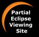 Graphic that says Partial Eclipse viewing Site