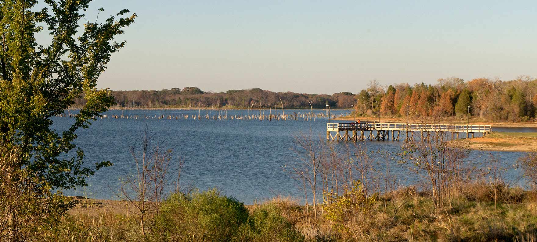 Pleasant Creek State Park Fishing Map